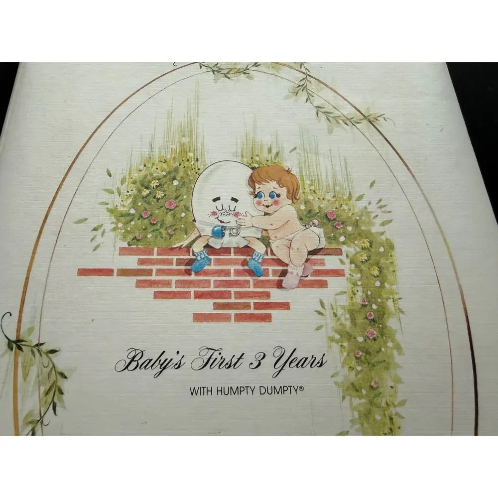 Vintage Baby's First 3 Years with Humpty Dumpty Memory Book